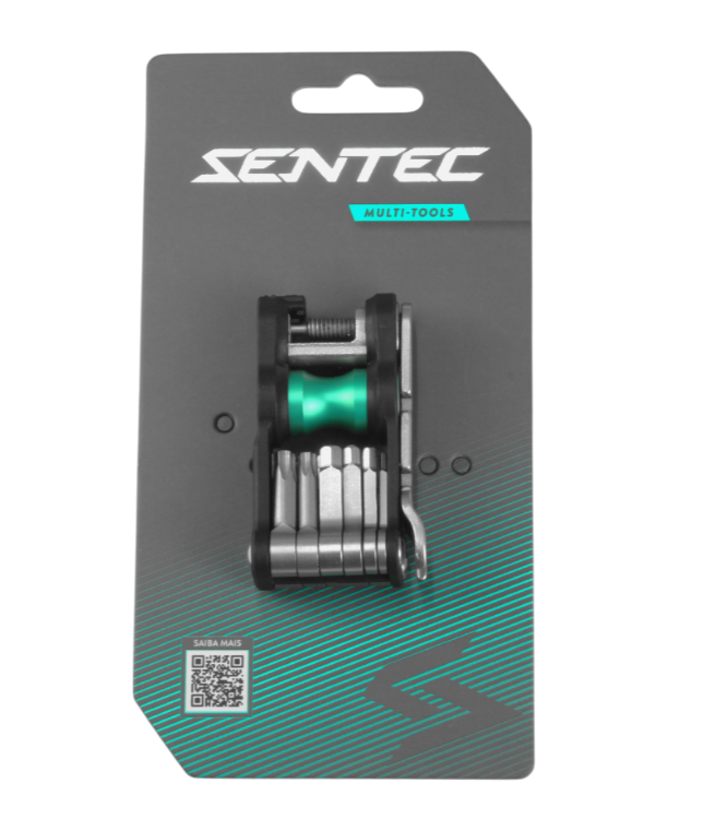 Chave Canivete Allen 18 Funções Multitec Factory c/ Extrator de Corrente e Co2 - Sentec