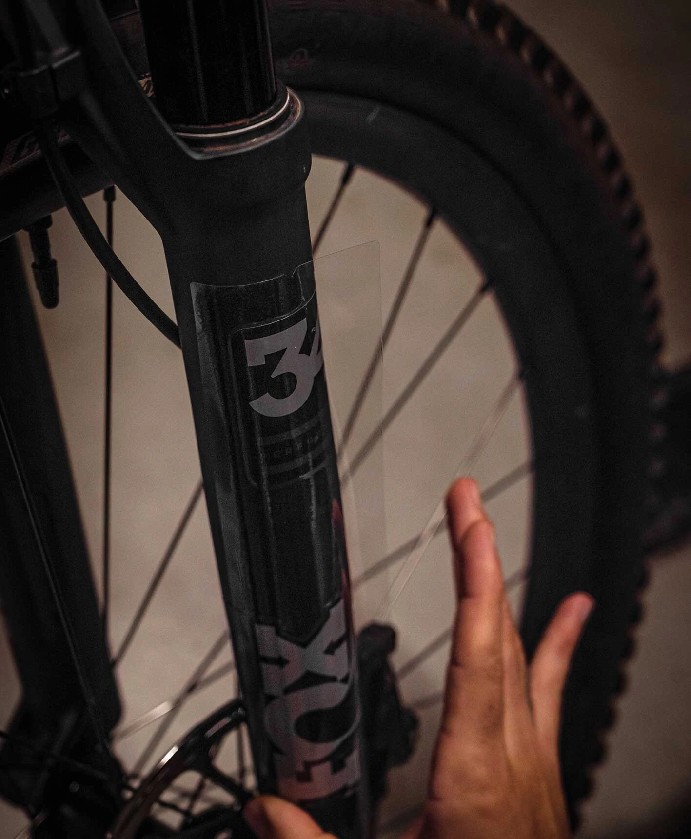 Adesivo Fork (Garfo) Transparente - Nomad