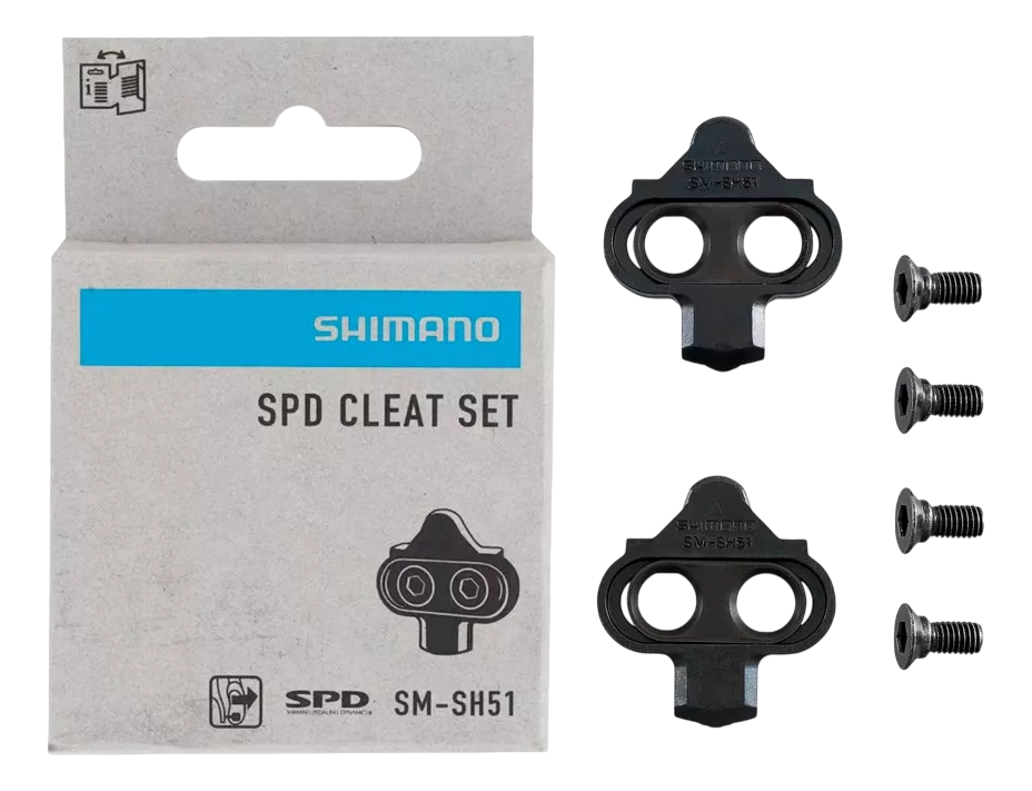 Taquinho MTB Shimano SM-SH51 - s/ Porca de Taco