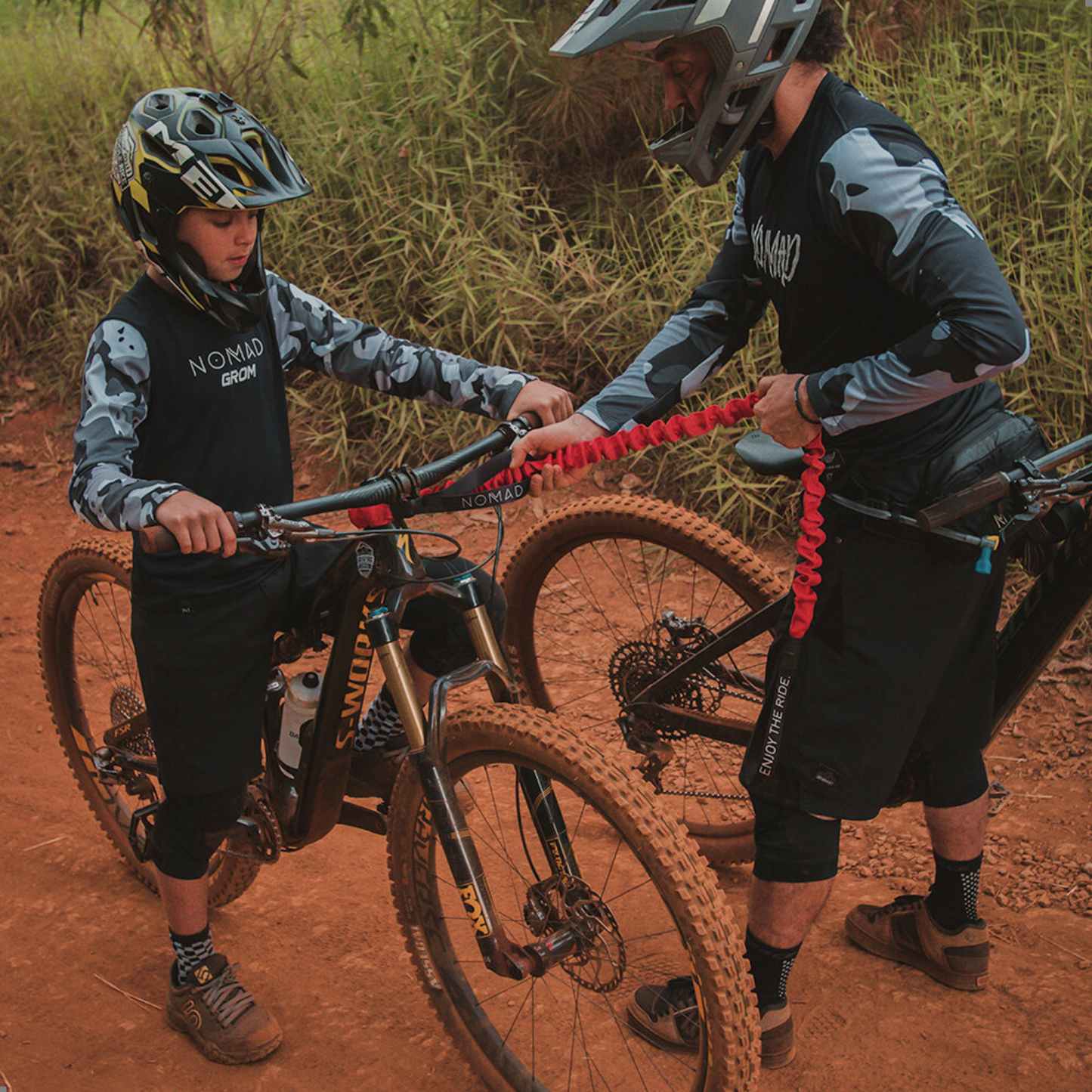 Bike Tow Nomad - Corda Elástica para Resgate/Reboque de Bike