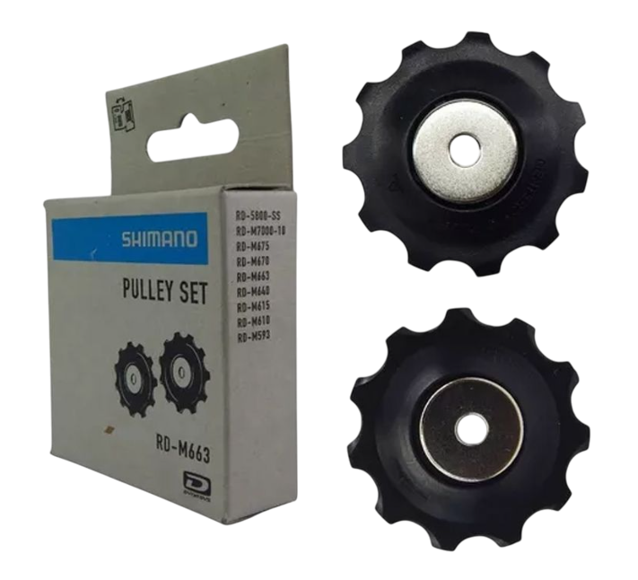 Roldana de Câmbio Shimano Deore SLX RD-M663 SGS 10v
