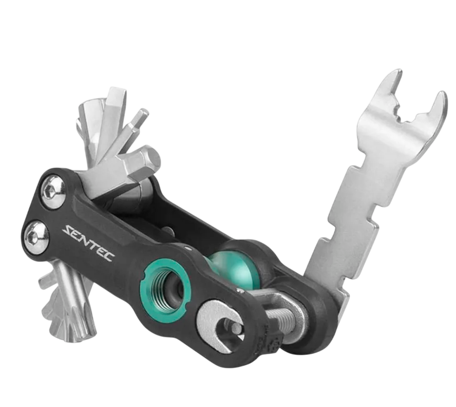 Chave Canivete Allen 18 Funções Multitec Factory c/ Extrator de Corrente e Co2 - Sentec