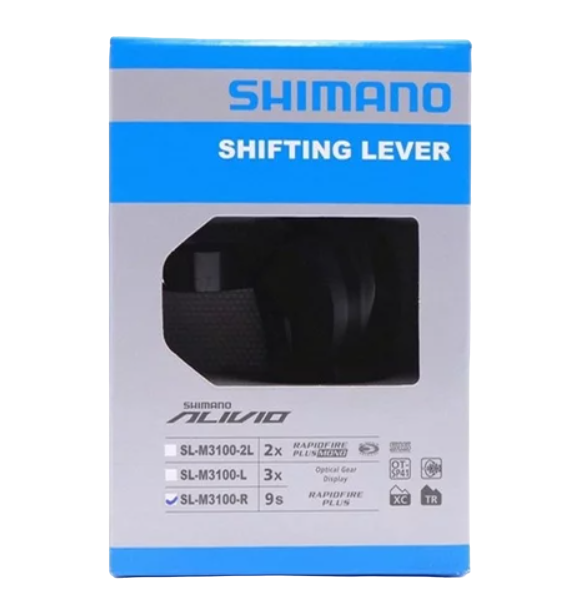 Alavanca de Câmbio Shimano Alivio SL-M3100 Direito 9v Preto