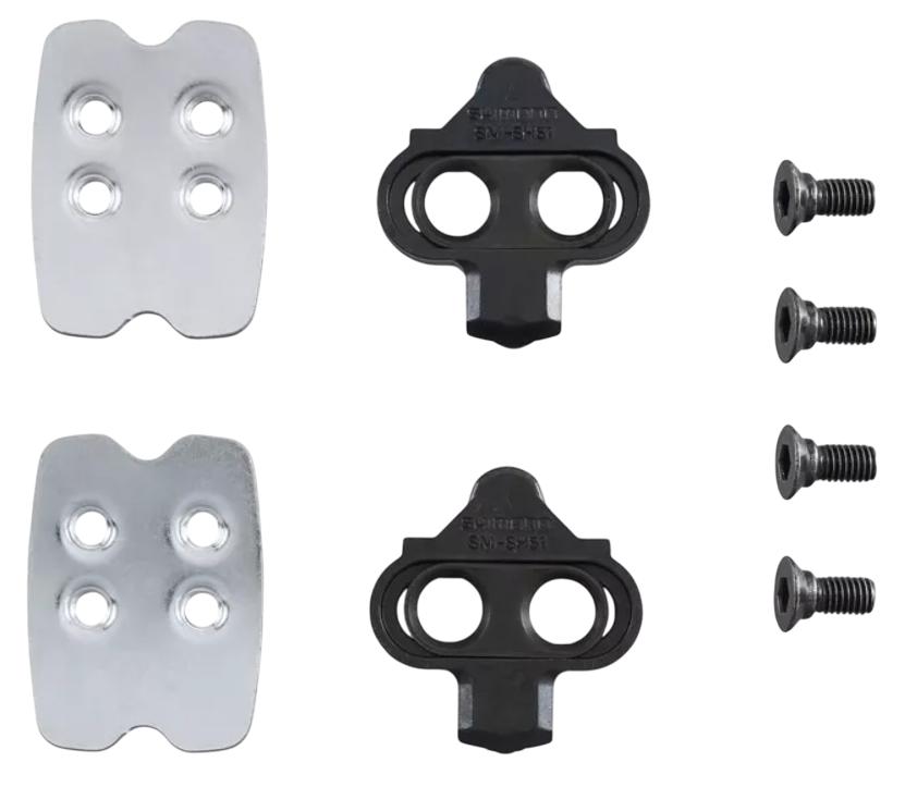 Taquinho MTB Shimano SM-SH51 - c/ Porca de Taco