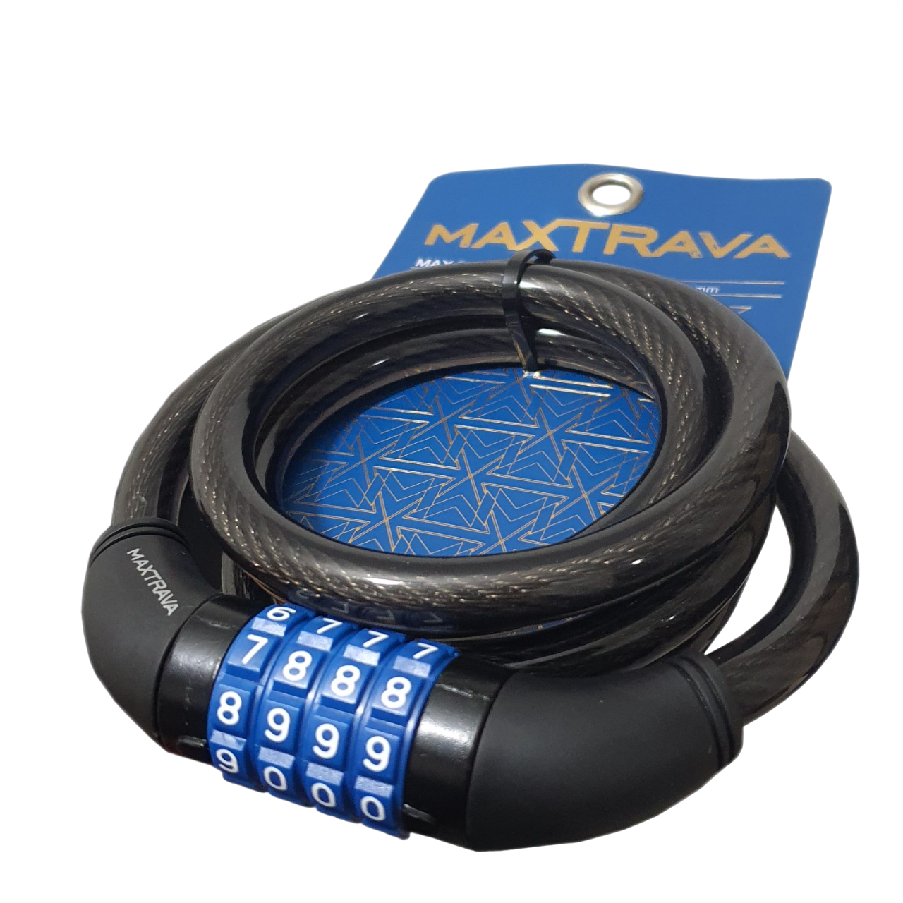 Cadeado p/ Bicicleta Segredo Maxtrava Espiral 1.500x12mm