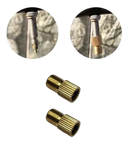 Adaptador de Válvula Presta p/ Americana - WG Sports