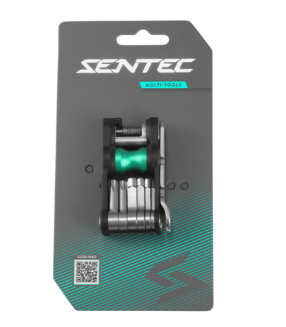 Chave Canivete Allen 18 Funções Multitec Factory c/ Extrator de Corrente e Co2 - Sentec