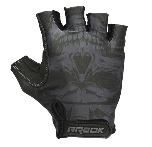Luva Arbok Dark - Dedo Curto c/ Velcro