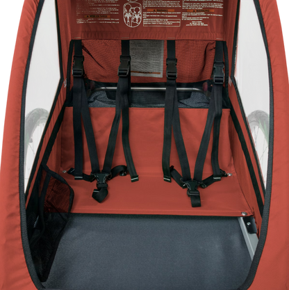 Bike Trailer Thule Cadence Hot Sauce Red - p/ 1 ou 2 Bebês