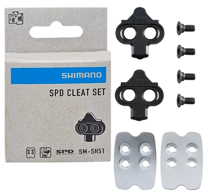Taquinho MTB Shimano SM-SH51 - c/ Porca de Taco