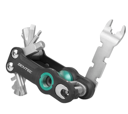 Chave Canivete Allen 18 Funções Multitec Factory c/ Extrator de Corrente e Co2 - Sentec