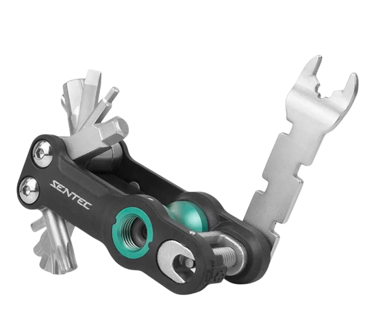 Chave Canivete Allen 18 Funções Multitec Factory c/ Extrator de Corrente e Co2 - Sentec